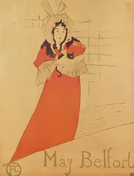 May Belfort (poster), 1895 (litografia a colori)